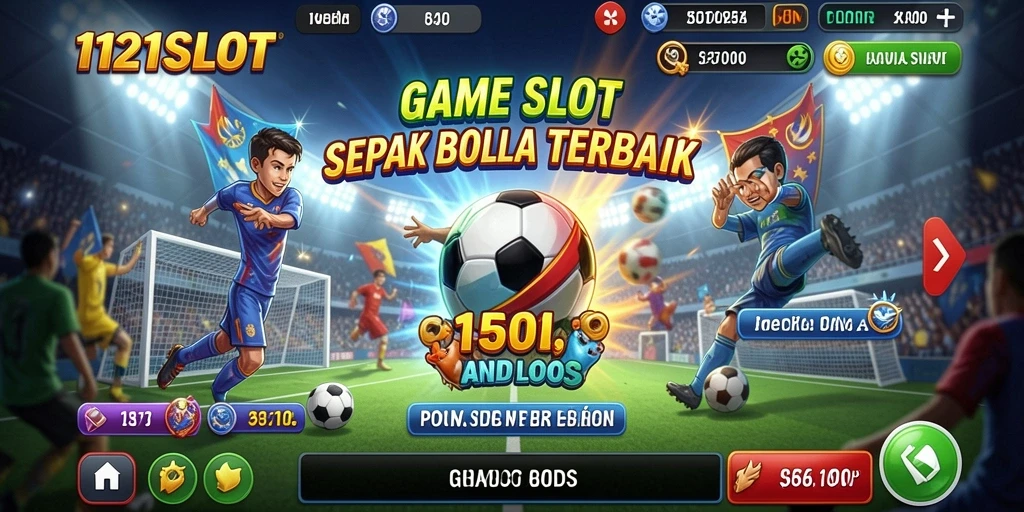 Tampilan gameplay 1121SLOT yang mengasyikkan dan penuh warna.