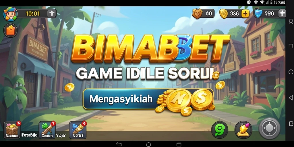 Tampilan gameplay menarik dari <strong>BIMABET</strong> yang menggambarkan manajemen bisnis idle.