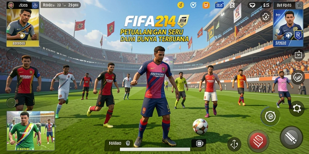 Tangkapan layar menunjukkan eksplorasi luas dalam game Open World.