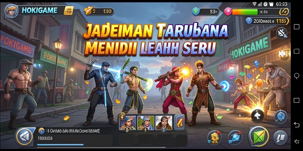 Tampilan antarmuka HOKIGAME saat melakukan taruhan langsung.