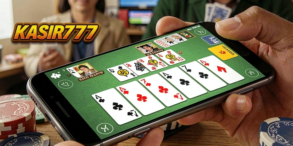 Tampilan gameplay seru dari KASIR777 dengan teman-teman.