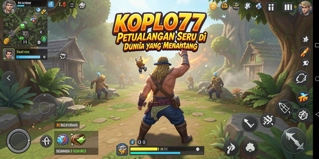 Tampilan gameplay seru dan penuh tantangan dalam KOPLO77.