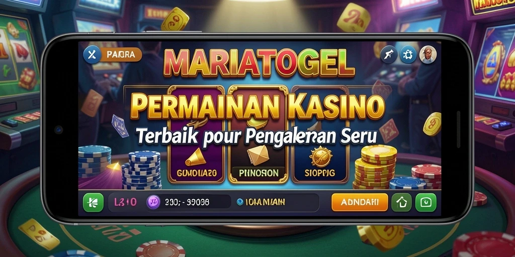 Tampilan gameplay MARIATOGEL yang menarik dan interaktif.