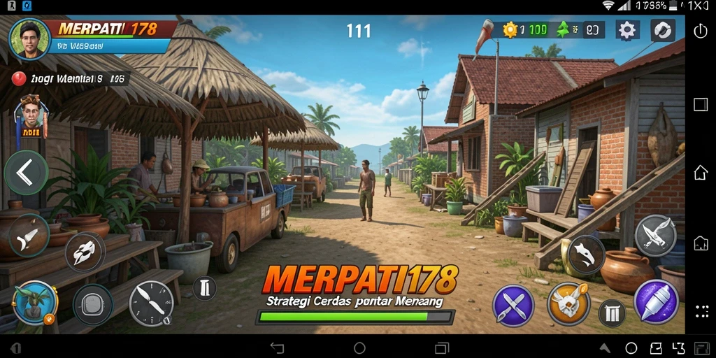 Screenshot gameplay <strong>MERPATI178</strong> menampilkan pertempuran yang intens dan strategi cerdas.