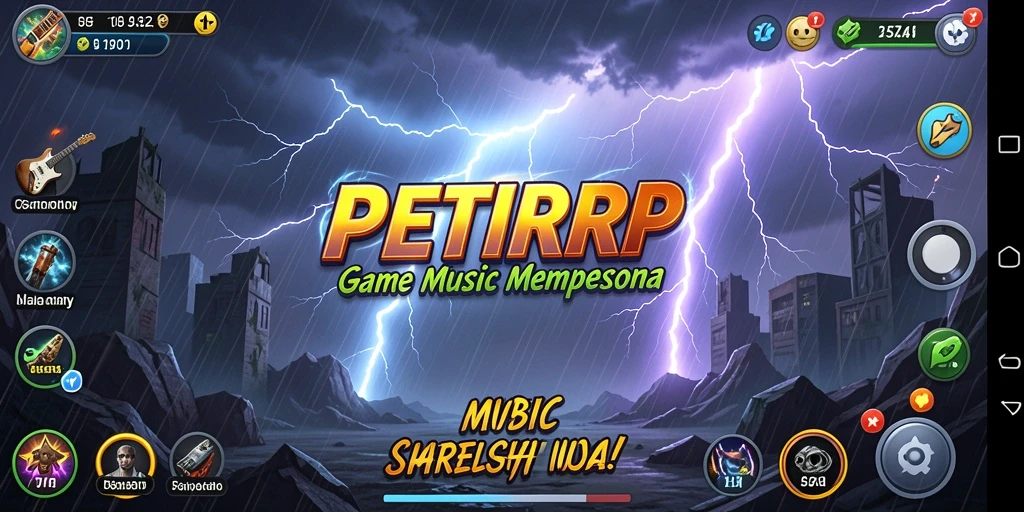 Tampilan gameplay interaktif dalam PETIRRP yang menyenangkan.