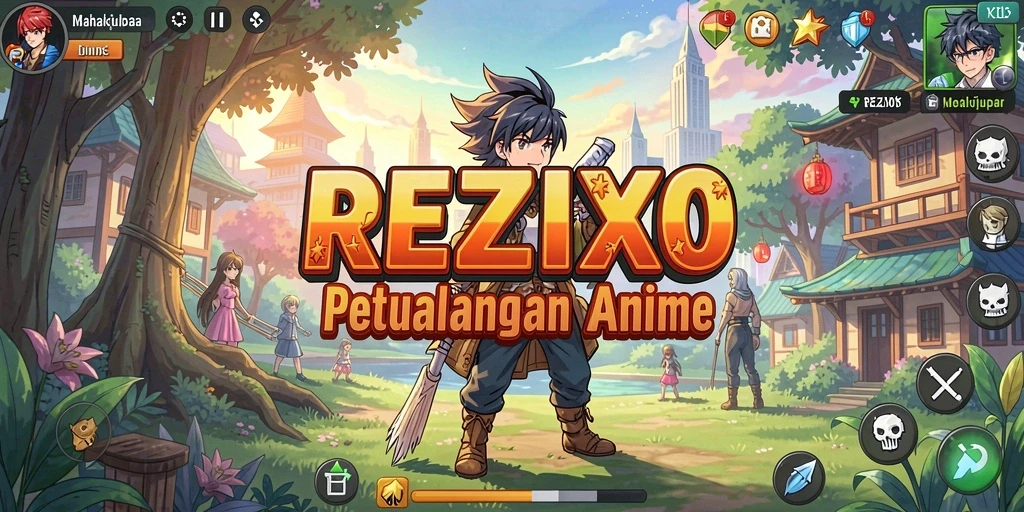 Gameplay seru dalam dunia anime yang menakjubkan.